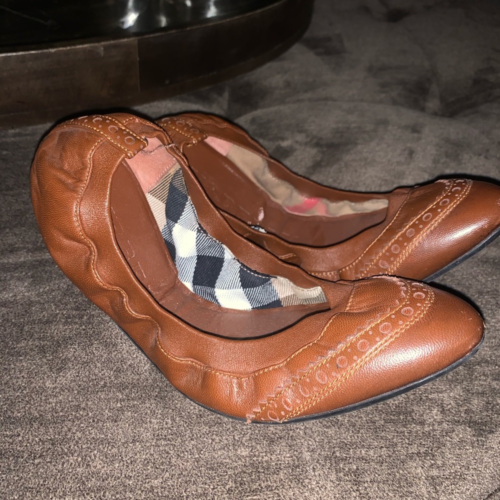 Burberry Berryfield leather flats size 7 - 7.5 - Picture 6 of 7